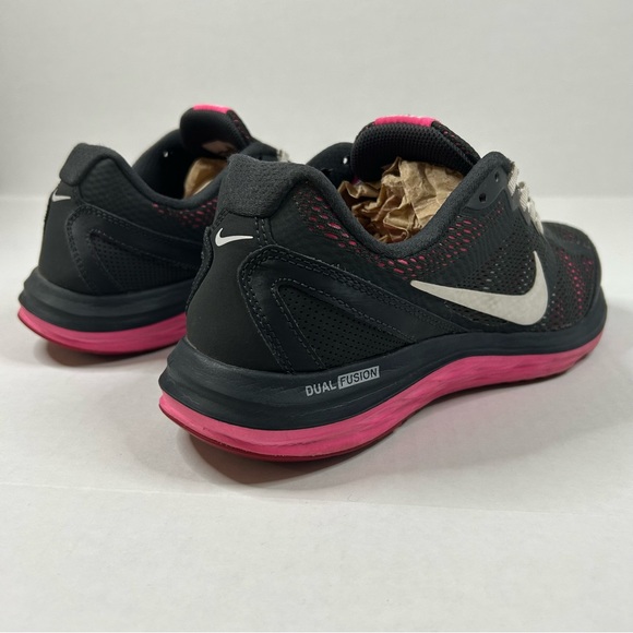 Nike Dual Fusion Run 3 Womens Anthracite Pink Size US 8.5 - Picture 5 of 10